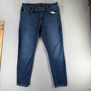 GUESS Los Angeles Men's Jeans 31x28 Blue Slim Skinny Stretch Denim Tapered Y2K